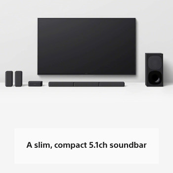 SONY HT-S40R - 5.1ch Soundbar With Subwoofer And Wireless Rear Speakers