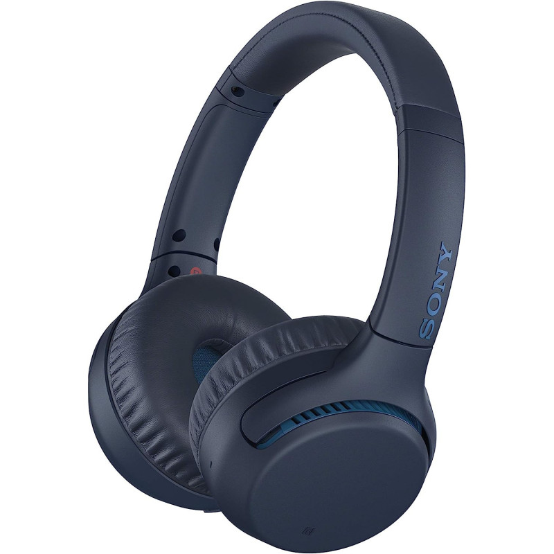 SONY WH-XB700 Extra Bass Wireless Over-Ear Headphones With Mic For Phone Call - Blue