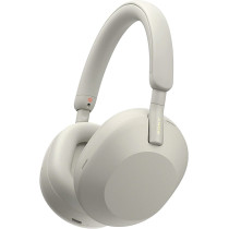 SONY WH 1000XM5 Noise Cancelling Wireless Headphones 30 Hours Battery Life Over-Ear Style Optimised For Alexa And The Google Assistant With Built In Mic For Phone Calls Silver, One Size