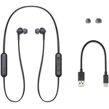 SONY WI-XB400 Wireless In-Ear Extra Bass Headset/Headphones With Mic For Phone Call, Black