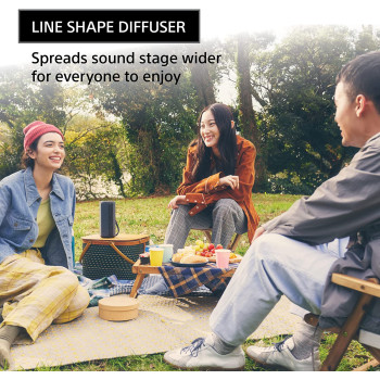 SONY SRS XE200 X Series Wireless Ultra Portable Bluetooth Speaker, IP67 Waterproof, Dustproof And Shockproof With 16 Hour Battery And Easy to Carry Strap, Blue, SRSXE200/L