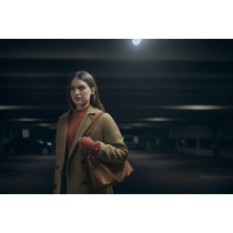 SONY LinkBuds - New Concept Open Ring Design Allows Conversations Without Removing Earbuds And To Stay Safe While Running - Grey Headphone