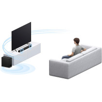 SONY HT-S350 2.1Ch Dolby Digital Soundbar For TV With Wireless Subwoofer, 2.1Ch Home Theatre System(320w, Bluetooth & HDMI Connectivity,Wireless Connectivity With TV, S-Force Surround Sound)