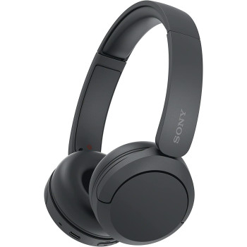 SONY WH-CH520 Wireless Bluetooth Headphones - Up To 50 Hours Battery Life With Quick Charge, On-Ear Style - Black