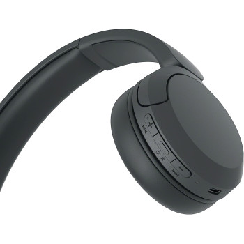 SONY WH-CH520 Wireless Bluetooth Headphones - Up To 50 Hours Battery Life With Quick Charge, On-Ear Style - Black