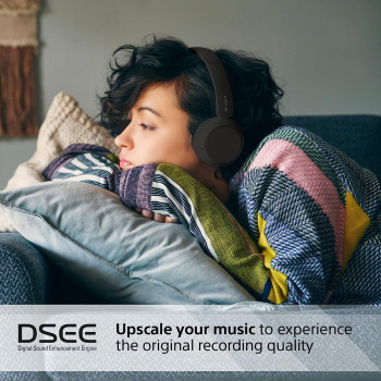 SONY WH-CH520 Wireless Bluetooth Headphones - Up To 50 Hours Battery Life With Quick Charge, On-Ear Style - Black