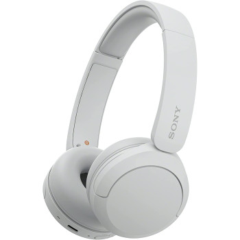 SONY WH-CH520 Wireless Bluetooth Headphones - Up To 50 Hours Battery Life With Quick Charge, On-Ear Style - White