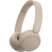 SONY WH-CH520 Wireless Bluetooth Headphones - Up To 50 Hours Battery Life With Quick Charge, On-Ear Style - Beige