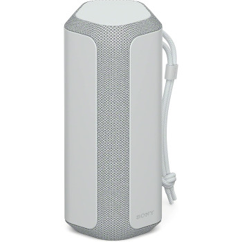 SONY SRS-XE200 - Portable Wireless Bluetooth Speaker With Wide Sound And Strap - Waterproof, Shockproof, 16 Hours Battery Life And Quick Charging - Light Grey, One Size