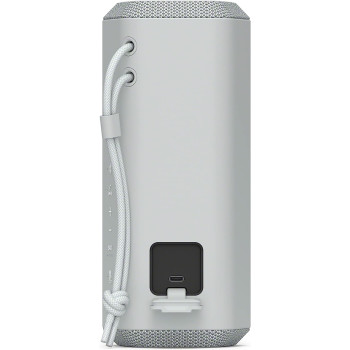 SONY SRS-XE200 - Portable Wireless Bluetooth Speaker With Wide Sound And Strap - Waterproof, Shockproof, 16 Hours Battery Life And Quick Charging - Light Grey, One Size