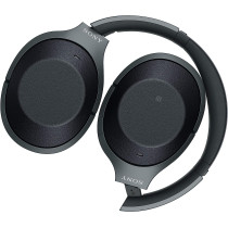 SONY Noise Cancelling Headphones WH1000XM2: Over Ear Wireless Bluetooth Headphones With Microphone - Hi Res Audio and Active Sound Cancellation - Black (2017 model)