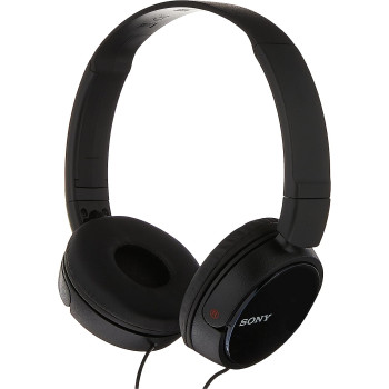 SONY ZX310 On-ear Folding Headphones, Black