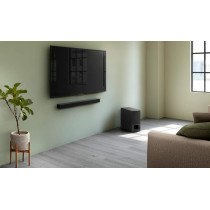 SONY HT-S350 Soundbar With Wireless Subwoofer: S350 2.1ch Sound Bar And Powerful Subwoofer - Home Theater Surround Sound Speaker System For TV - Blutooth and HDMI Arc Compatible Bar Black