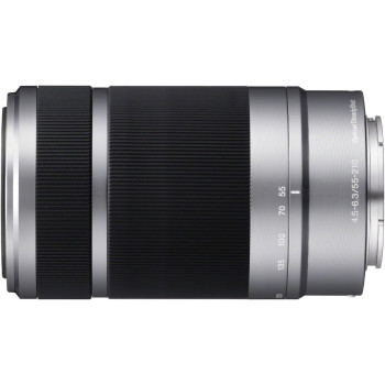 SONY 55-210mm f/4.5-6.3 OOS Silver, Mirrorless Camera Lens, B0093VND5G