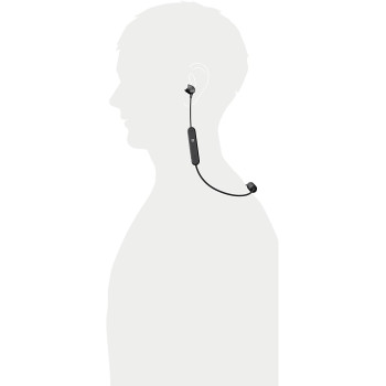 SONY WIC300/B Wireless Bluetooth In-ear Headphones - Black (Pack of1)