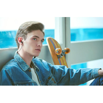 SONY WIC300/B Wireless Bluetooth In-ear Headphones - Black (Pack of1)