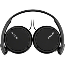 SONY MDR-ZX110AP Extra Bass Wired Headphones With Mic, Smartphone Headset For iPhone & Android With in-Line Remote & Microphone, Neodymium Magnets & 30mm Drivers, Black (Certified Refurbished)