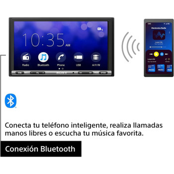 Sony Touch Screen With Bluetooth And Apple CarPlay/Android Auto 6.95 XAV-AX3200