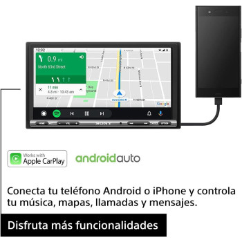Sony Touch Screen With Bluetooth And Apple CarPlay/Android Auto 6.95 XAV-AX3200