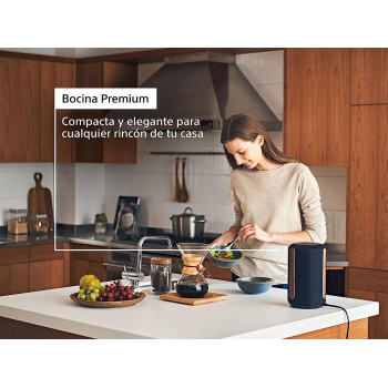 SONY SRS-RA3000 360 Reality Audio Wireless Speaker With Wi-Fi/Bluetooth, Works With Alexa and Google Assistant, Black