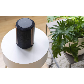 SONY SRS-RA3000 360 Reality Audio Wi-Fi/Bluetooth Wireless Speaker, Works With Alexa And Google Assistant, Black