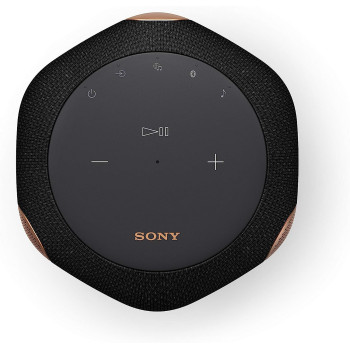 SONY SRS-RA3000 360 Reality Audio Wi-Fi/Bluetooth Wireless Speaker, Works With Alexa And Google Assistant, Black
