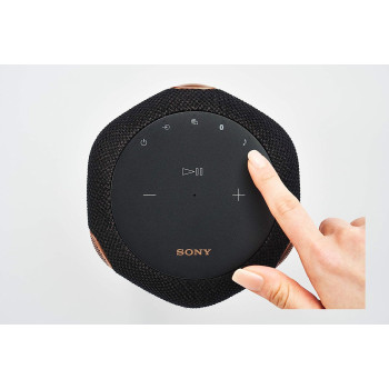 SONY SRS-RA3000 360 Reality Audio Wi-Fi/Bluetooth Wireless Speaker, Works With Alexa And Google Assistant, Black