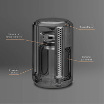 SONY SRS-RA3000 Bluetooth Premium Speaker, Room Filling Sound, 360 Reality Audio, Wi-Fi, Moisture-proof, Compatible With Alexa, Black