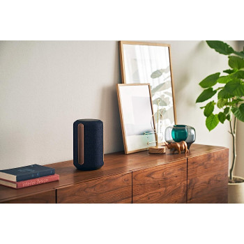 SONY SRS-RA3000 Bluetooth Premium Speaker, Room Filling Sound, 360 Reality Audio, Wi-Fi, Moisture-proof, Compatible With Alexa, Black