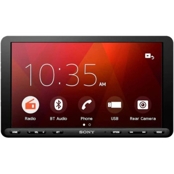 Sony Car Stereo XAV-AX8000 22.7 cm (8.95 inch) Large Screen Digital Media Receiver With Bluetooth, Android Auto, Apple Car Play, WebLink Cast, PRE Out - 3 x 5V, Output Power - 55W x 4