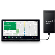 SONY XAVAX5500 6.95 Inches7 Inch  Apple Car Play, Android Auto, Media Receiver With Bluetooth and WebLink Compatible