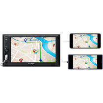 SONY Car Audio Speakers XAV-1500, Touchscreen, Built In Bluetooth
