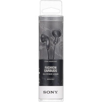 SONY MDRE9LP/BLK SONY MDR-E9LP Earphone - Stereo - Black - Mini-phone - Wired - 16 Ohm - 18 Hz 22 kHz - Earbud - Binaural - Open - 3.94 ft Cable