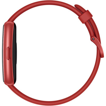 HUAWEI Band 7 Smartwatch Health And Fitness Tracker, Slim Bezel-Less Screen, 96 Workout Modes/Flame Red, 55029047, Small