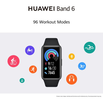 HUAWEI Band 6, All-Day Spo2 Monitoring, 1.47 Inches Fullview Display, 2-Week Battery Life, Fast Charging, Heart Rate Monitoring, Sleep Tracking, 96 Workout Modes, Message Reminder, Forest Green