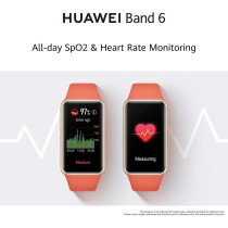 HUAWEI Band 6, All-Day Spo2 Monitoring, 1.47 Inches Fullview Display, 2-Week Battery Life, Fast Charging, Heart Rate Monitoring, Sleep Tracking, 96 Workout Modes, Message Reminder, Forest Green