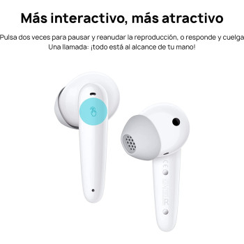 HUAWEI FreeBuds SE Wireless Semi-In-Ear Bluetooth Earphones, Comfortable Wearing, Premium Design, Crystal Clear Sound Quality, 24 Hours Long-lasting Power, Call Noise Cancellation, White