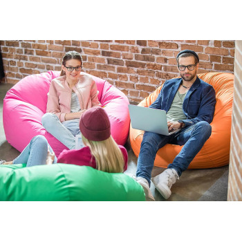 Bean Bag Soft And Comfortable Lounger Chair Living Room Furniture And Outdoor Furniture,Black