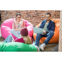 Bean Bag Soft And Comfortable Lounger Chair Living Room Furniture And Outdoor Furniture,Black