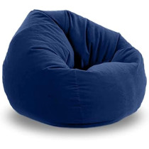 Bean Bag Soft And Comfortable Lounger Chair Living Room Furniture And Outdoor Furniture,Navy Blue