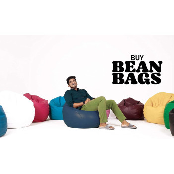 Bean Bag Soft And Comfortable Lounger Chair Living Room Furniture And Outdoor Furniture,Navy Blue