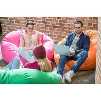 Bean Bag Soft And Comfortable Lounger Chair Living Room Furniture And Outdoor Furniture,Navy Blue