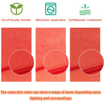 Jela Kids Couch 8Pcs, Floor Sofa Modular Funiture For Kids Adults, Playhouse Play Set For Toddlers Babies, Modular Foam Play Couch Indoor Outdoor (33"X66"X21.85, Burn Orange)