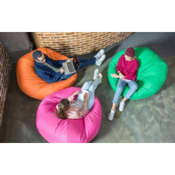 BigMini Rentals Bean Bag Soft And Comfortable Lounger Chair Living Room Furniture And Outdoor Furniture,Yellow Colour