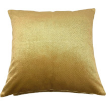 D&D Collection, Decorative Velvet Throw Pillow Cover Square Cushion Cover Set Of 2, Silky And Soft Textured, Premium Quality Sofa Upholstery Fabric (2 Pcs) - 17" X 17"/ 43 X 43Cm - Khaki Green