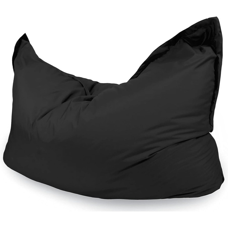 Beautiful Beanbags X-L Funky Bean Bags, Great For Indoors Or Outdoors (Black)