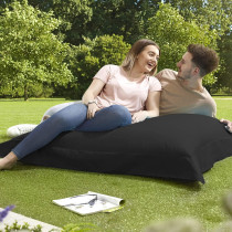 Beautiful Beanbags X-L Funky Bean Bags, Great For Indoors Or Outdoors (Black)