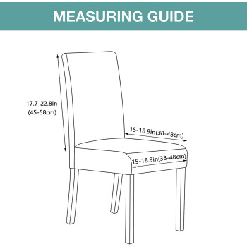 Huoleo Velvet Dining Chair Cover Set Of 2,Soft Plush Parsons Chair Slipcover Removable Washable Thick Durable Chair Protector Cover For Kitchen Hotel Restaurant Ceremony-Dark Blue-Set Of 2