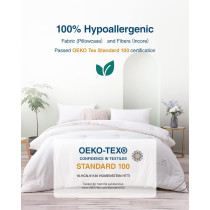 Bed Pillows For Sleeping, Standard Size Cooling Pillows Set Of 2, Hotel Collection Sleeping Pillow, Soft And Supportive Gusseted Pillows For Side, Back And Stomach Sleepers