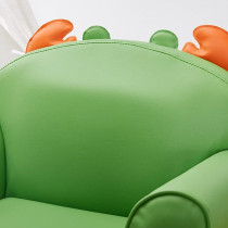 GPPZM Animal Shape Small Sofa Chair Boy Girl Lazy Sofa Seat Green High Elastic Foam Sponge